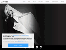 Tablet Screenshot of ladyrizo.com